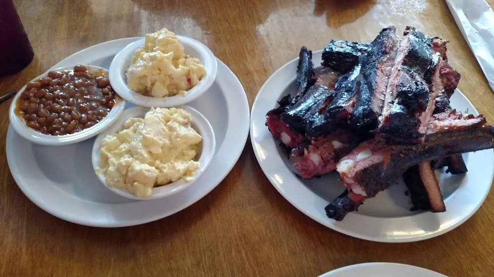 Slab of Ribs and Fixins